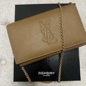 Yves Saint Laurent Bags | Clutch
W Chain - Camel  Size: Os